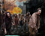 Dead city zombie shooter halloween HTML5 jtk