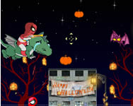 Spiderman halloween night halloween játékok ingyen