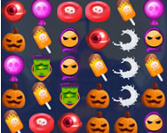 Sweet candy halloween halloween HTML5 játék